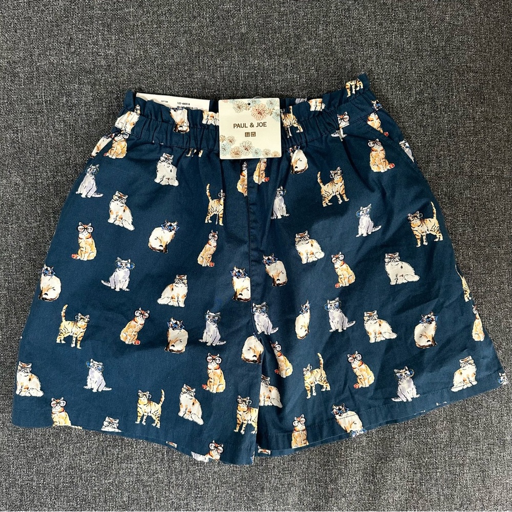 Uniqlo - Paul & Joe Cat Print Shorts